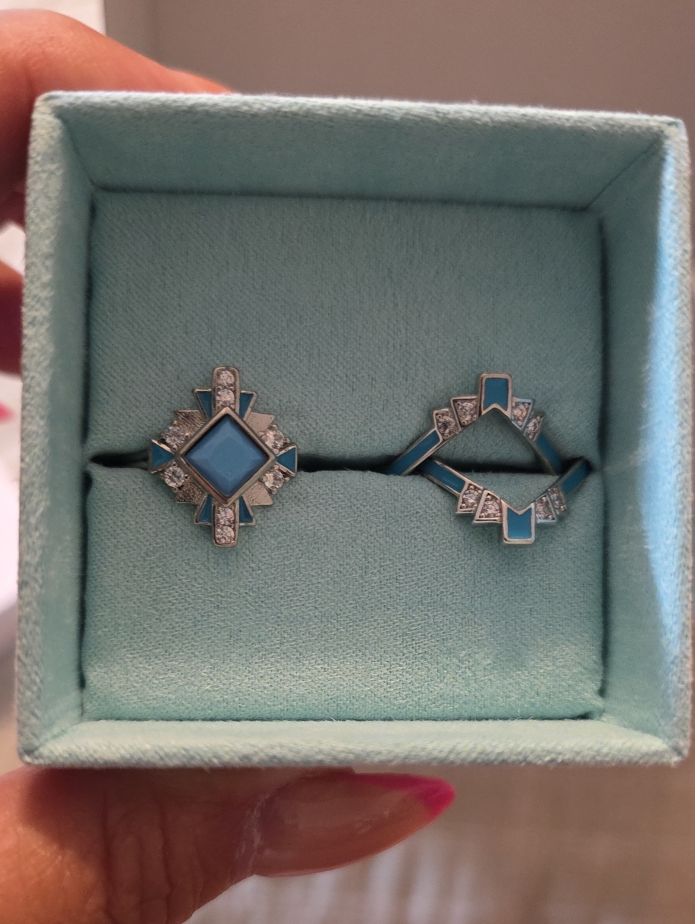 Chiefs Crown Ring Ring Set - Women Jewelry SIZE 8